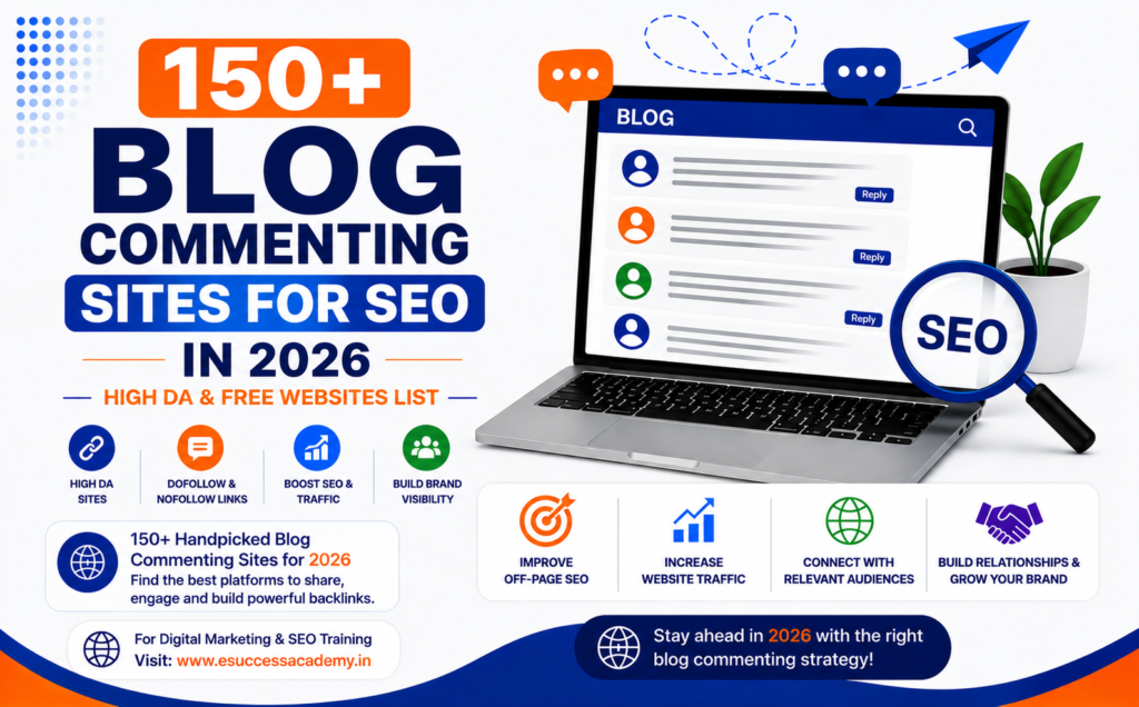 150+ Blog Commenting Sites for SEO in 2026: High DA & Free Websites