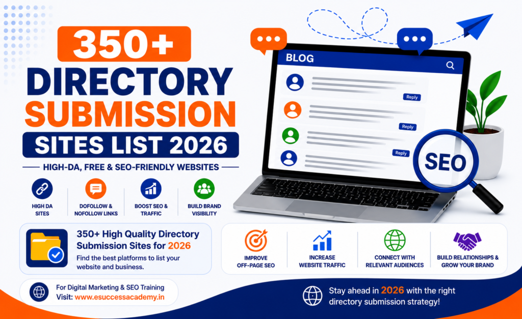 350 Directory Submission Sites List 2026