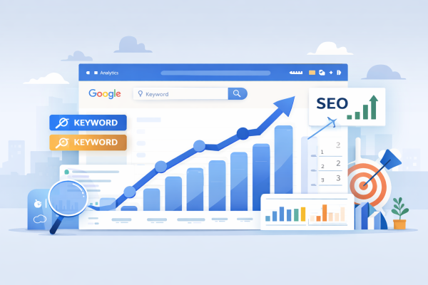 SEO growth and keyword analysis